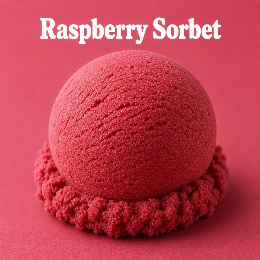 Raspberry Sorbet pint
